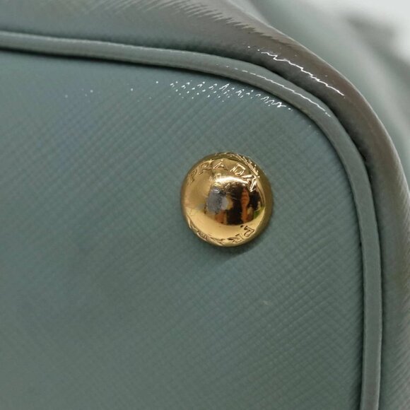 PRADA Hand Bag Safiano leather 2way Blue Auth - Picture 8 of 16